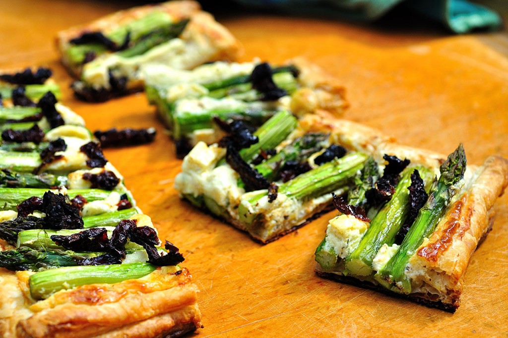 Asparagus Tart Pieces