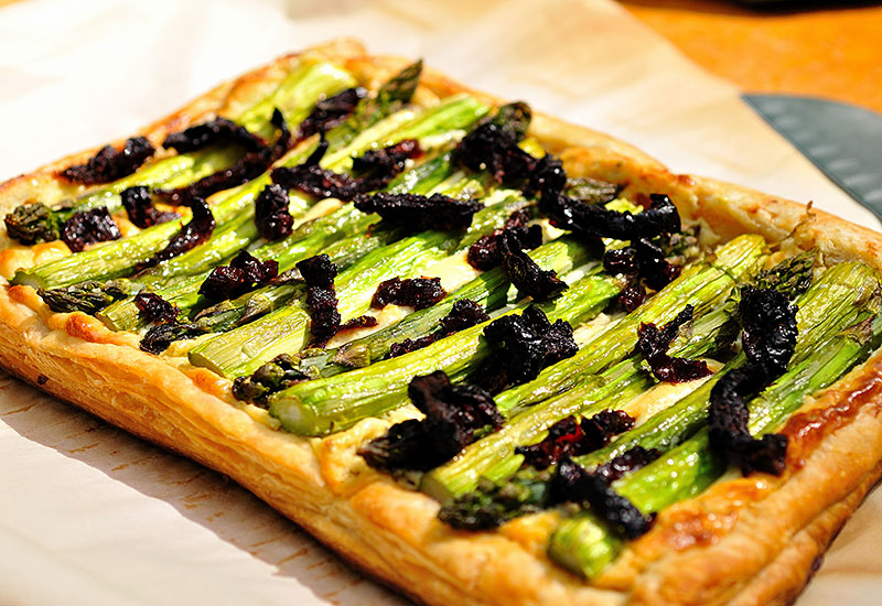 Asparagus Tart with Lemon