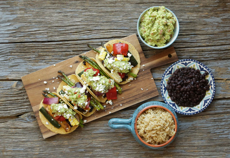 Harvest Vegetable Tacos