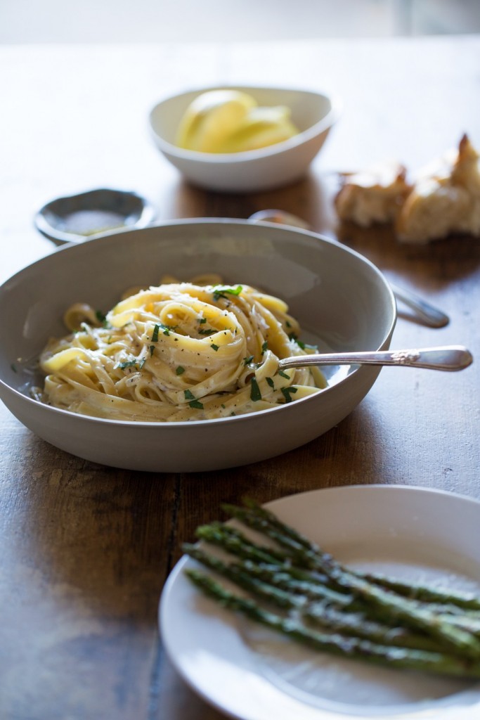 Lemon Pepper Fettuccine