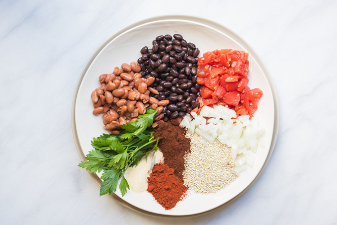 Fall Chili Ingredients
