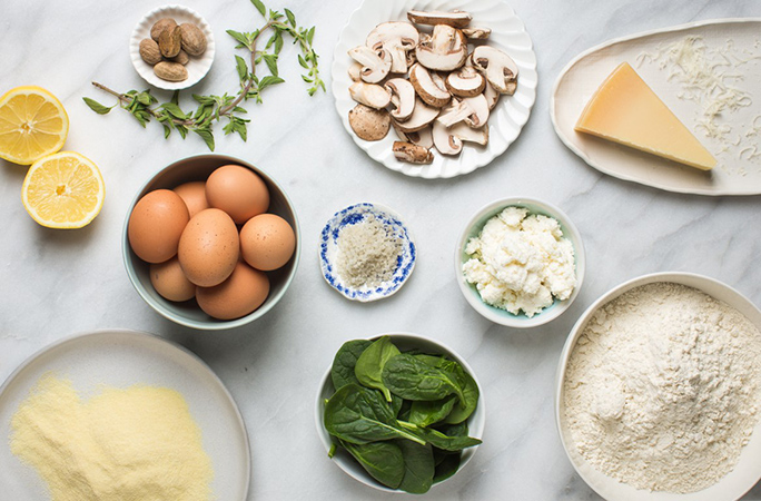 Homemade Ravioli Ingredients