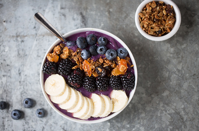 Purple Smoothie Bowl