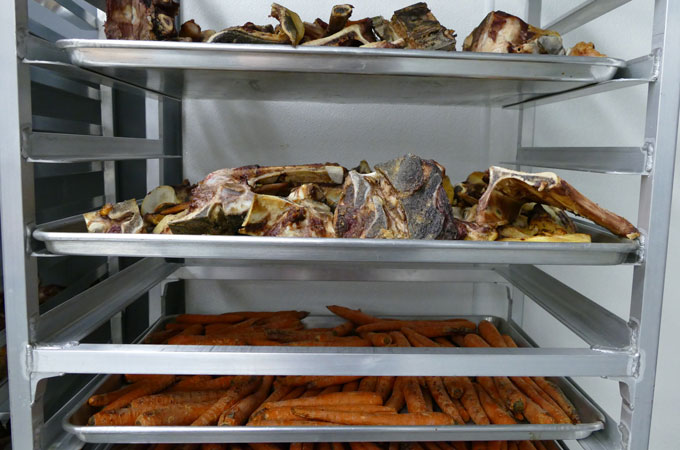 Racks of bones and carrots
