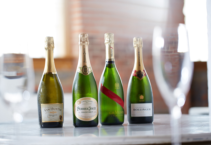 Champagne v. Prosecco v. Sparkling Wine