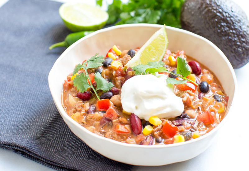 Turkey Vegetable Chili