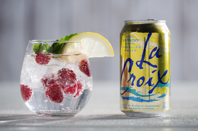 Cran-Raspberry Lemon Fizz