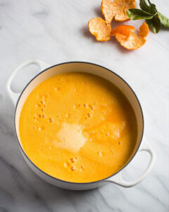 Orange Jam In a Bowl