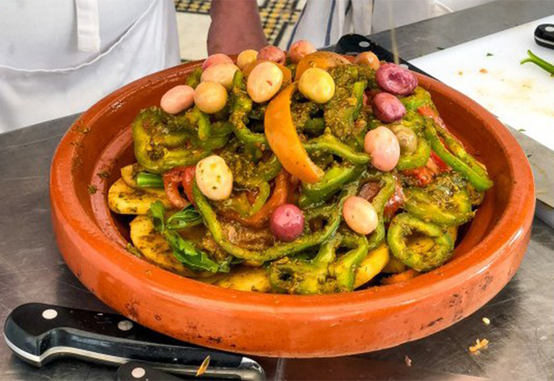 Tagine with Fish and Preserved Lemon