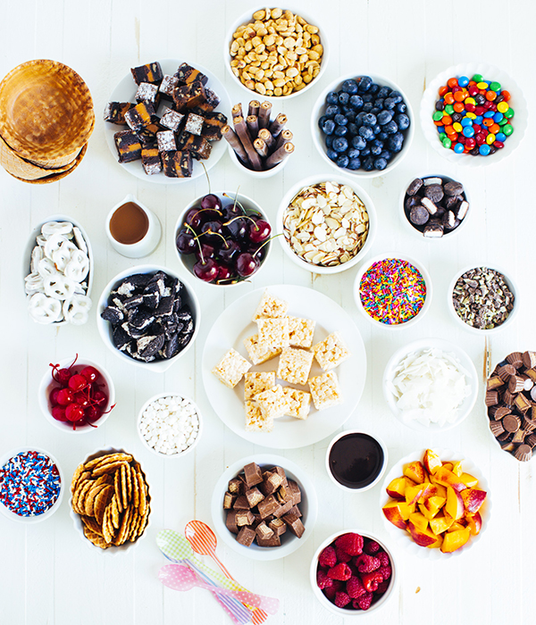 Ice Cream Sundae Bar Toppings