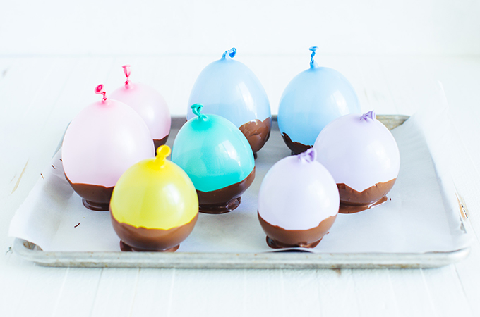Ice Cream Sundae Bar with Balloons