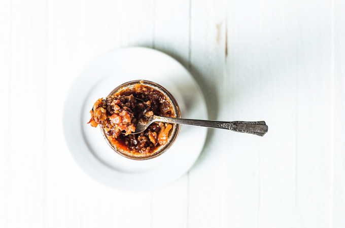 Bacon Jam in Bowl