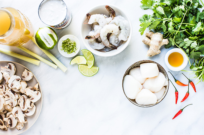 Ingredients on the Counter