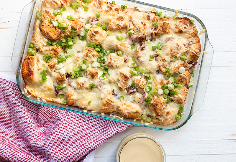 Ham and Cheese Monkey Bread