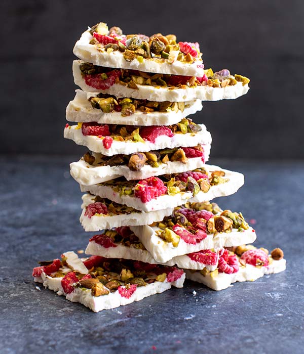 Greek Yogurt Bark Stacked