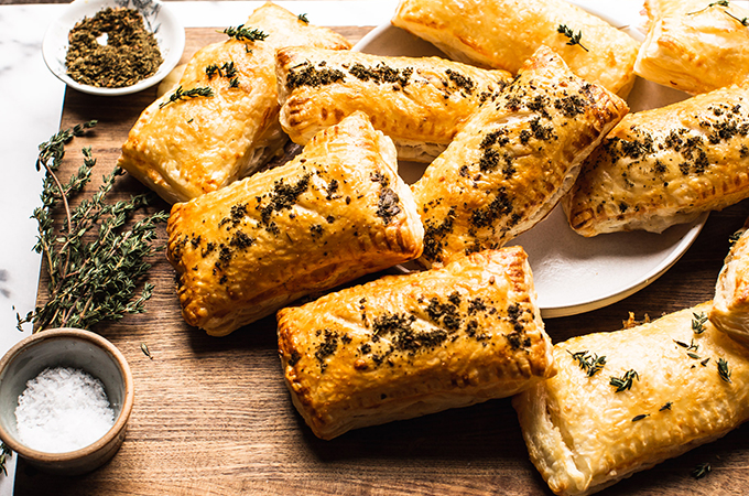 Ham and Cheese Turnovers Fully Cooked