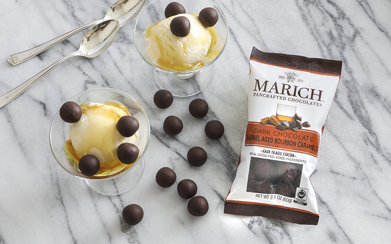 Summery and Refreshing Barrel Aged Bourbon Sundae