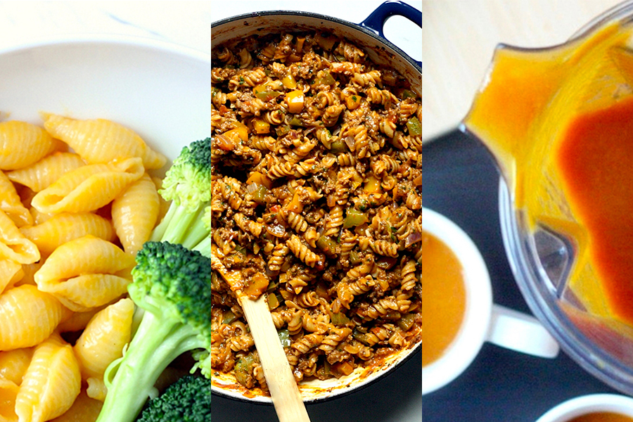 three part recipe image