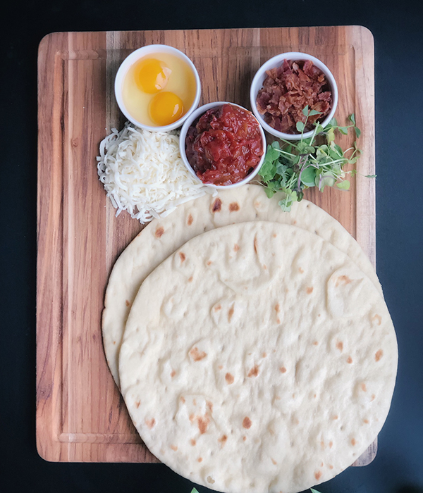 Bruschetta Pizza Ingredients