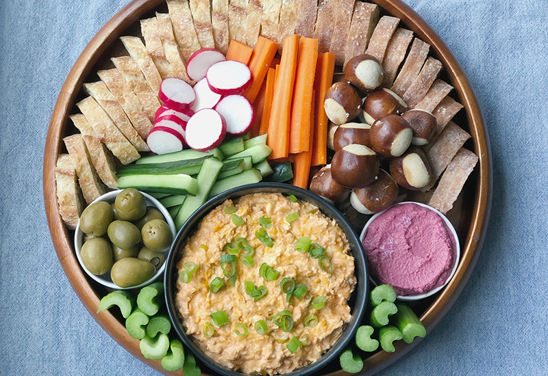 Spinach Artichoke and Buffalo Chicken