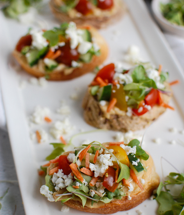 Mediterranean Crostinis