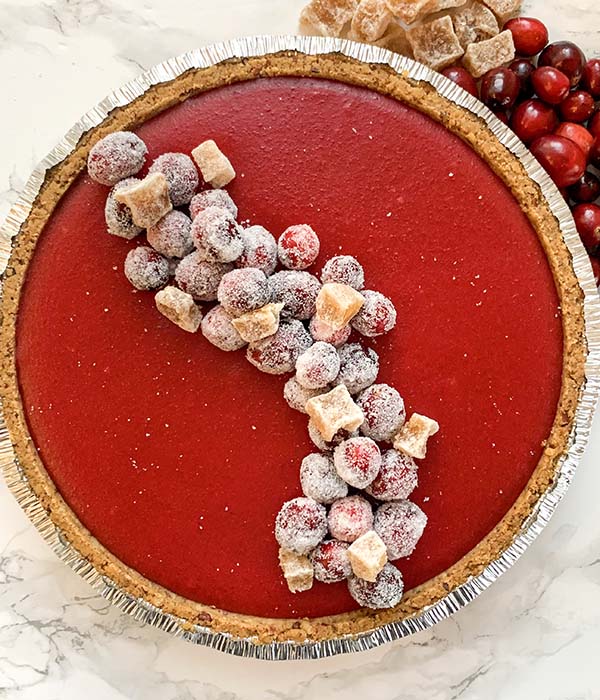 Finished Cranberry Tart