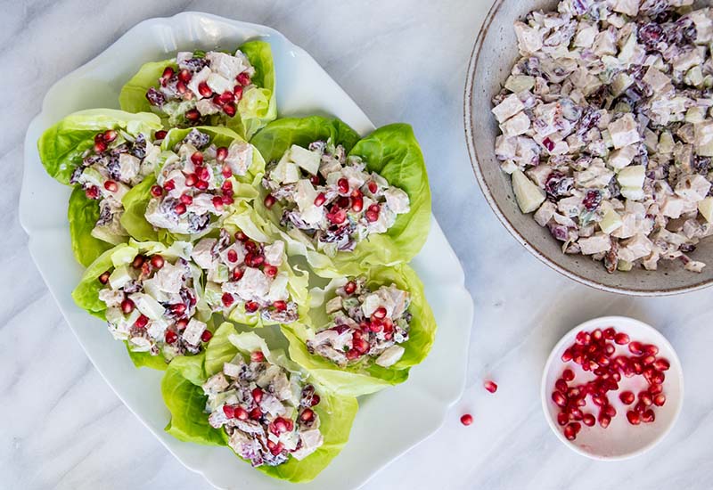 Thanksgiving Turkey Lettuce Wraps