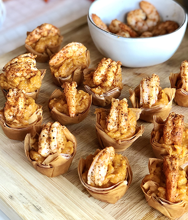 Cajun Shrimp Cups