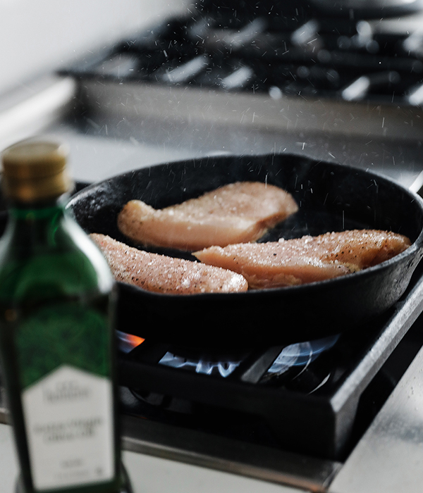 Chicken on Stove Top