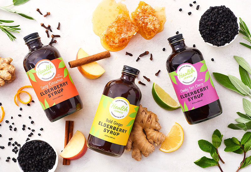 We Know Our Sources: Health Junkie Elderberry Syrup