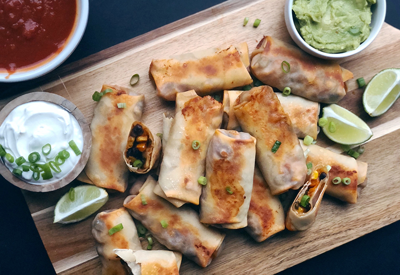 Baked Southwest Egg Rolls