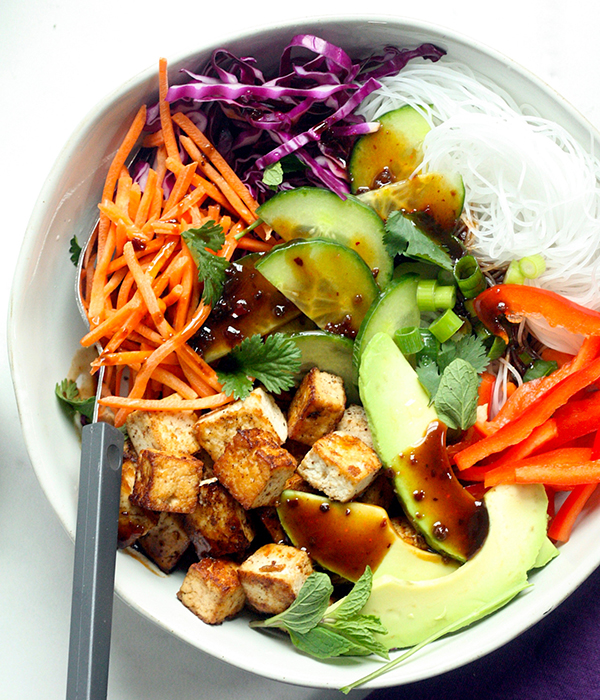 Spring Roll in a Bowl