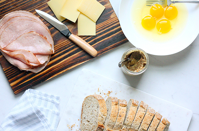 Savory Stuffed French Toast