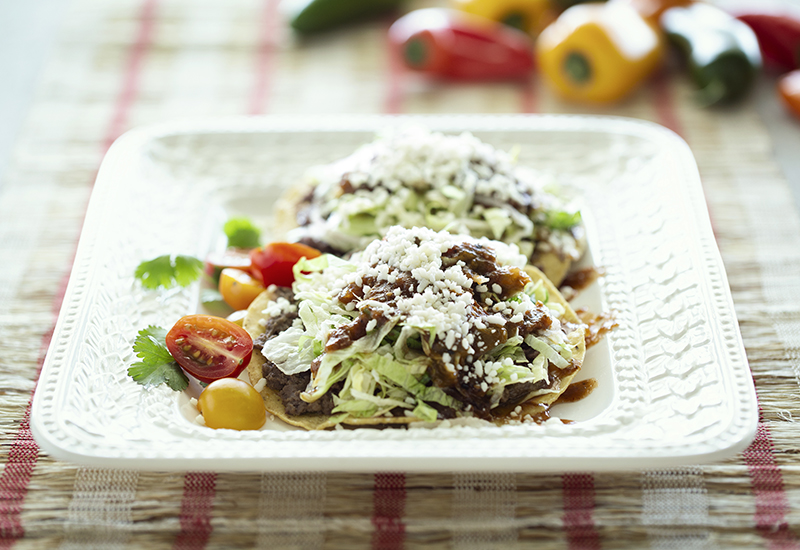 Black Bean Tostadas