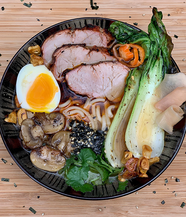Build Your Own Pork Tenderloin Ramen Bowls
