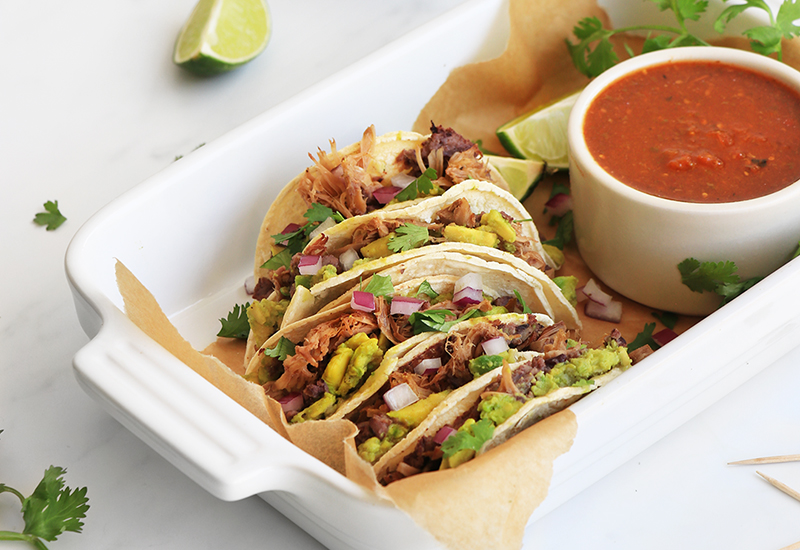 Baked Mini Jackfruit Tacos