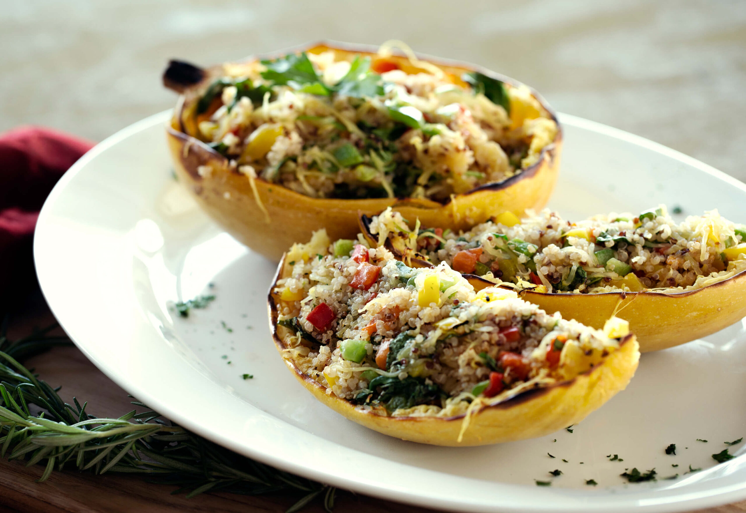 Twice Baked Spaghetti Squash