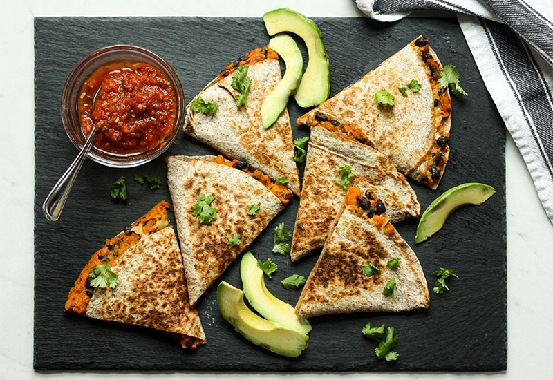 Black Bean and Cheese Yamadillas