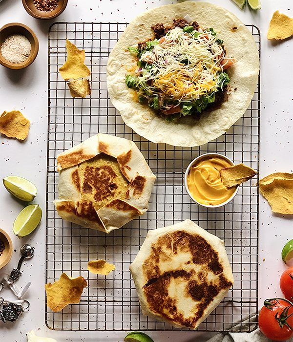 Homemade Crunch Wrap Supreme