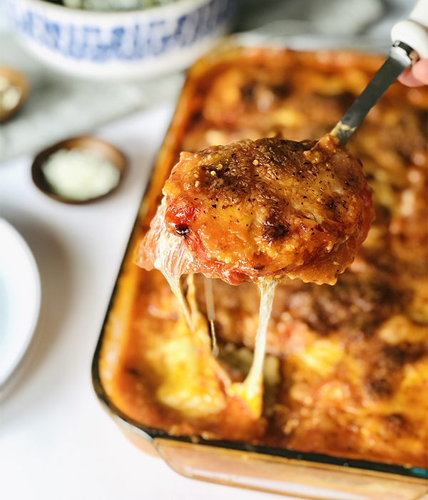 Frozen Ravioli Lasagna