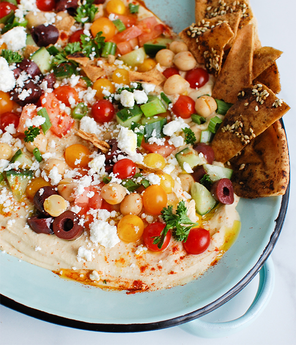 Greek Hummus Platter