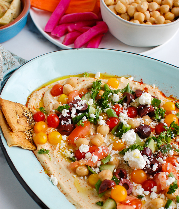 Greek Hummus Platter