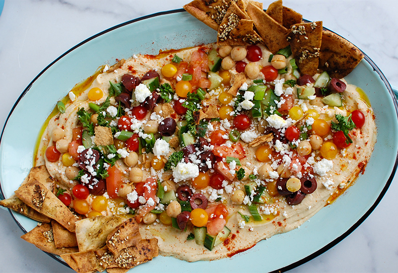 Greek Hummus Platter