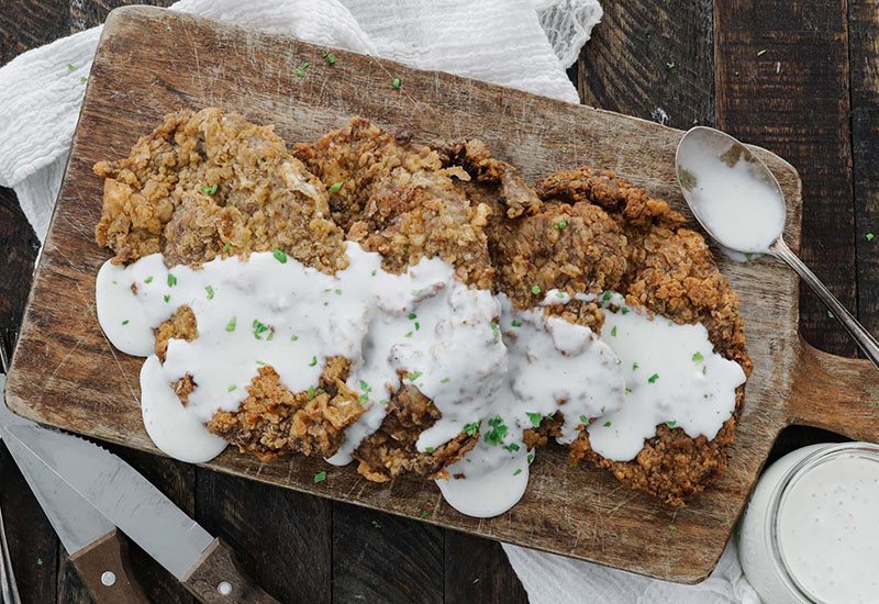 Chicken Fried Steak with Gravy