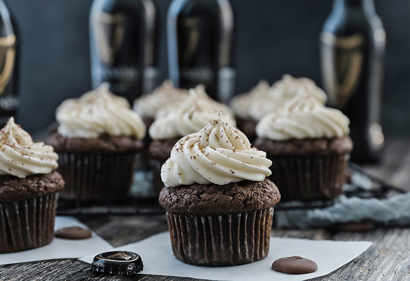 Guinness Chocolate Cupcakes