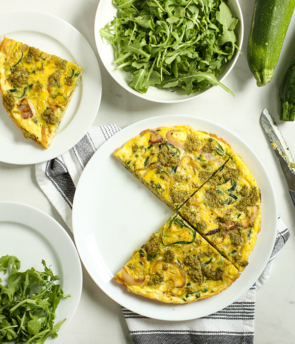 Spiralized Zucchini Frittata