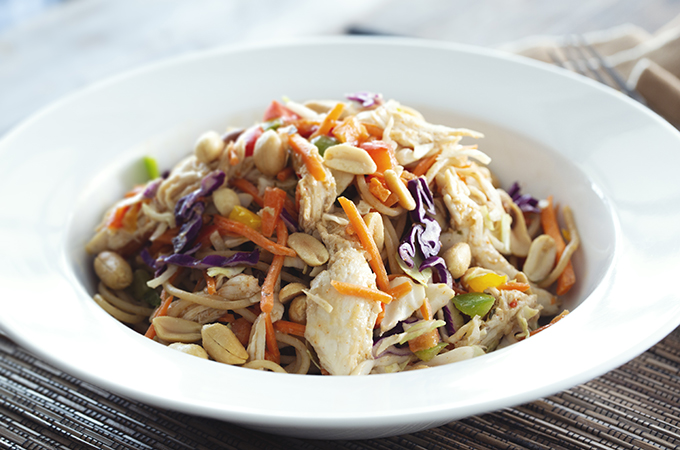 Thai Peanut Chicken Salad