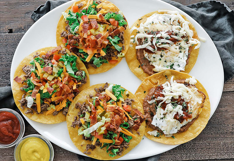 Breakfast and Dinner Tostadas