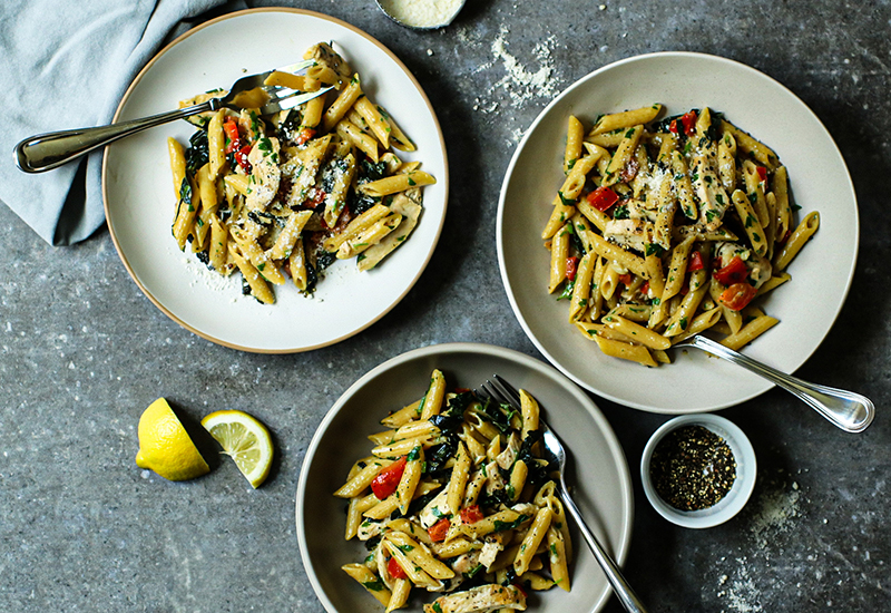 Chicken Caesar Pasta