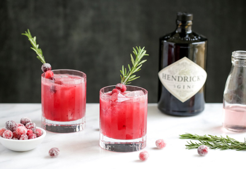 Cranberry Gin Fizz